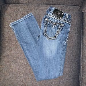 Miss Me Jeans. 32” inseam.